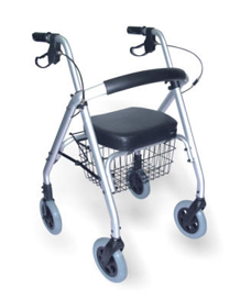 Walker with Wheels Mobility Accesories For Handicap Travelers