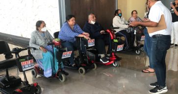 Travel Comfortably and Safely in Costa Mujeres, Cancun, Playa del Carmen and the Riviera Maya with Mobility Scooters